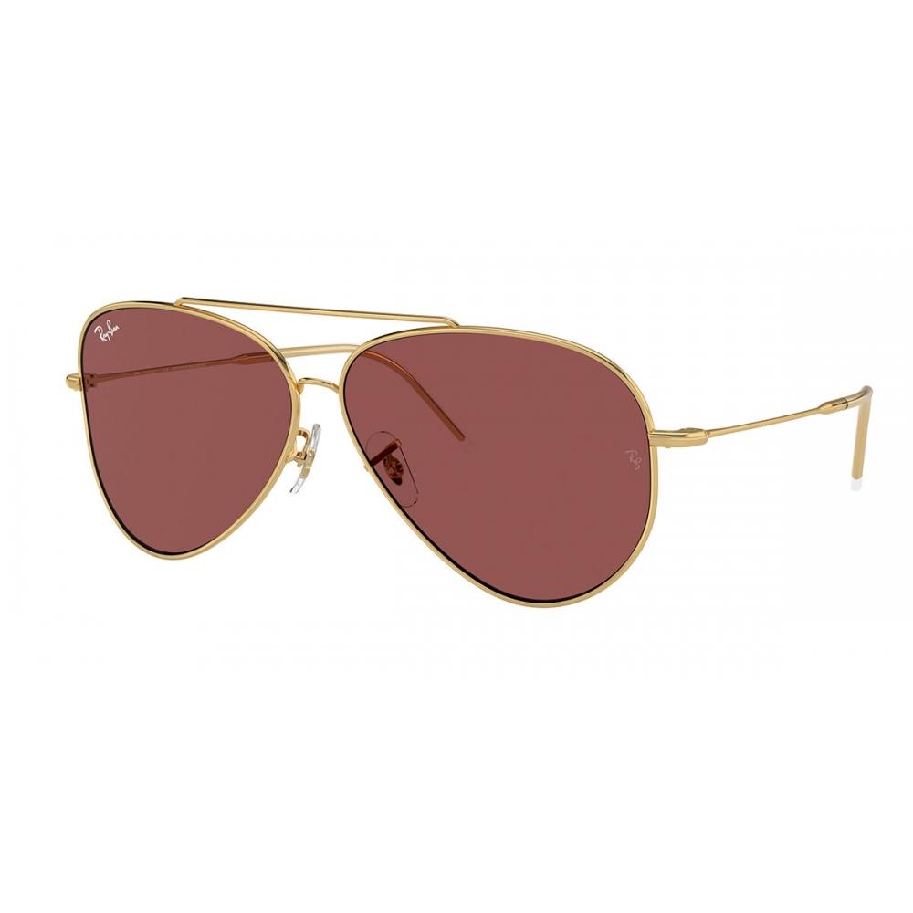 

Ray Ban Rbr0101s Aviator Reverse 001 69 Unisex Sunglasses Gold/59-11-140