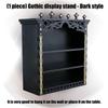 Large Gothic Crystal Display Shelf for Wall,Wooden Gem Stone Rock Storage Holders Trinkets Organizers,Spiritual Gift
