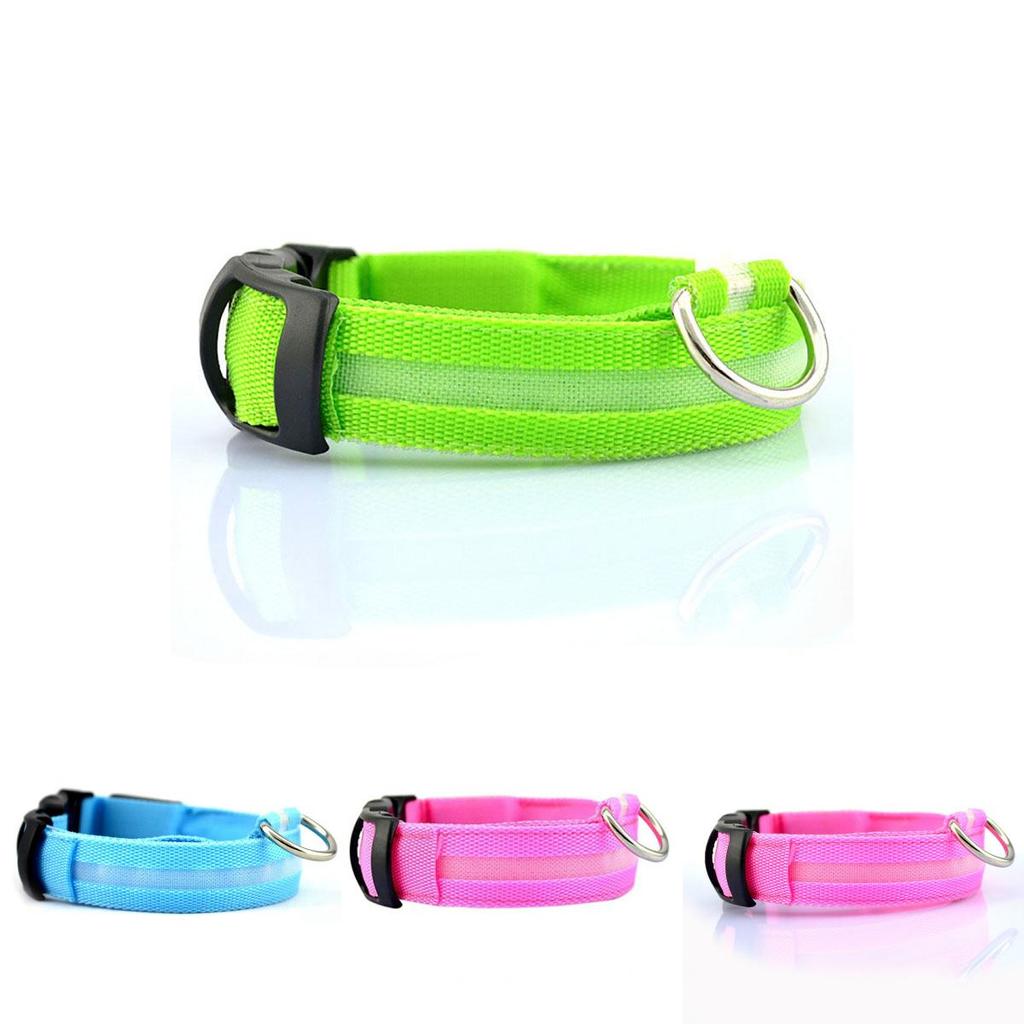 Haustier LED leuchtendes Hundehalsband wiederaufladbar für kleine mittlere große Hunde