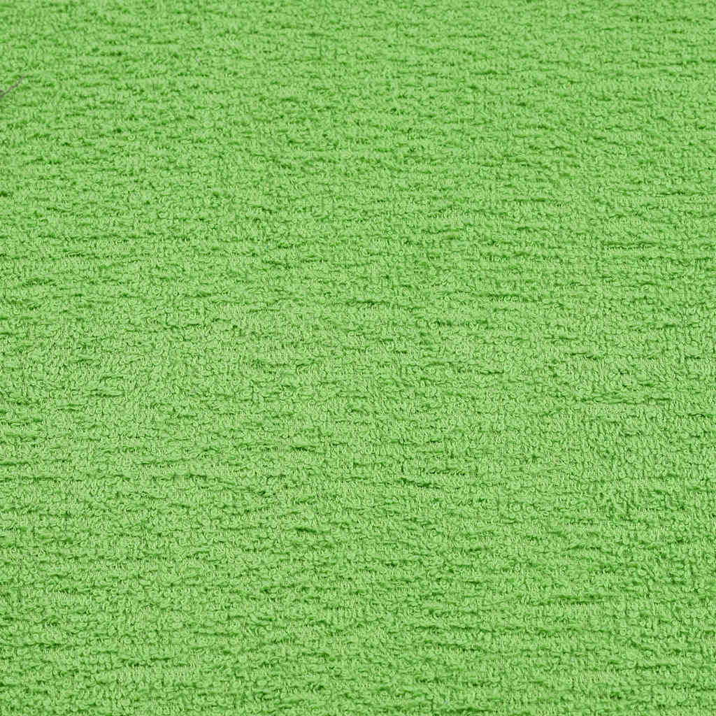 Vidaxl Ręczniki, 10 Szt, Zielone Jabłko, 100X200 Cm, Bawełna 100%