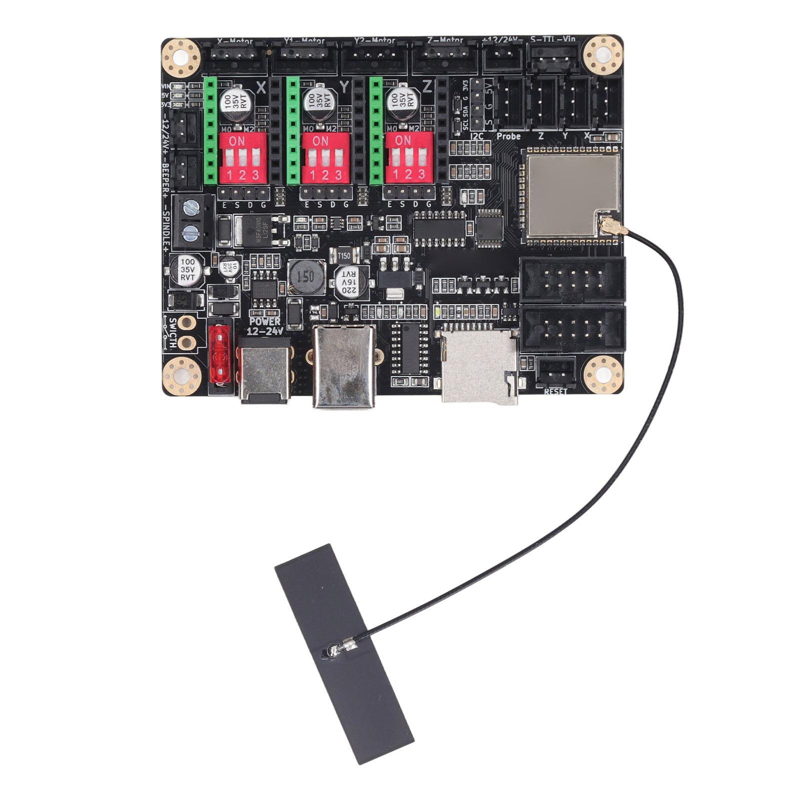 

MKS DLC32 V2.1 32-бітна ESP32 WIFI GRBL TFT Лазерний гравер DIY Універсальна основна плата з драйвером крокового двигуна TMC2209 12-24 В постійного струму