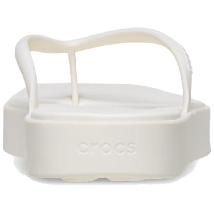 Crocs Fashionable Lightweight Flip Flops Women Footwear White 214161-0WV