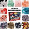 Christmas Ore Advent Calendar,New Year 24 Days Holiday Countdown Advent Calendars With Rocks Gems 24 Days Gemstone Ore