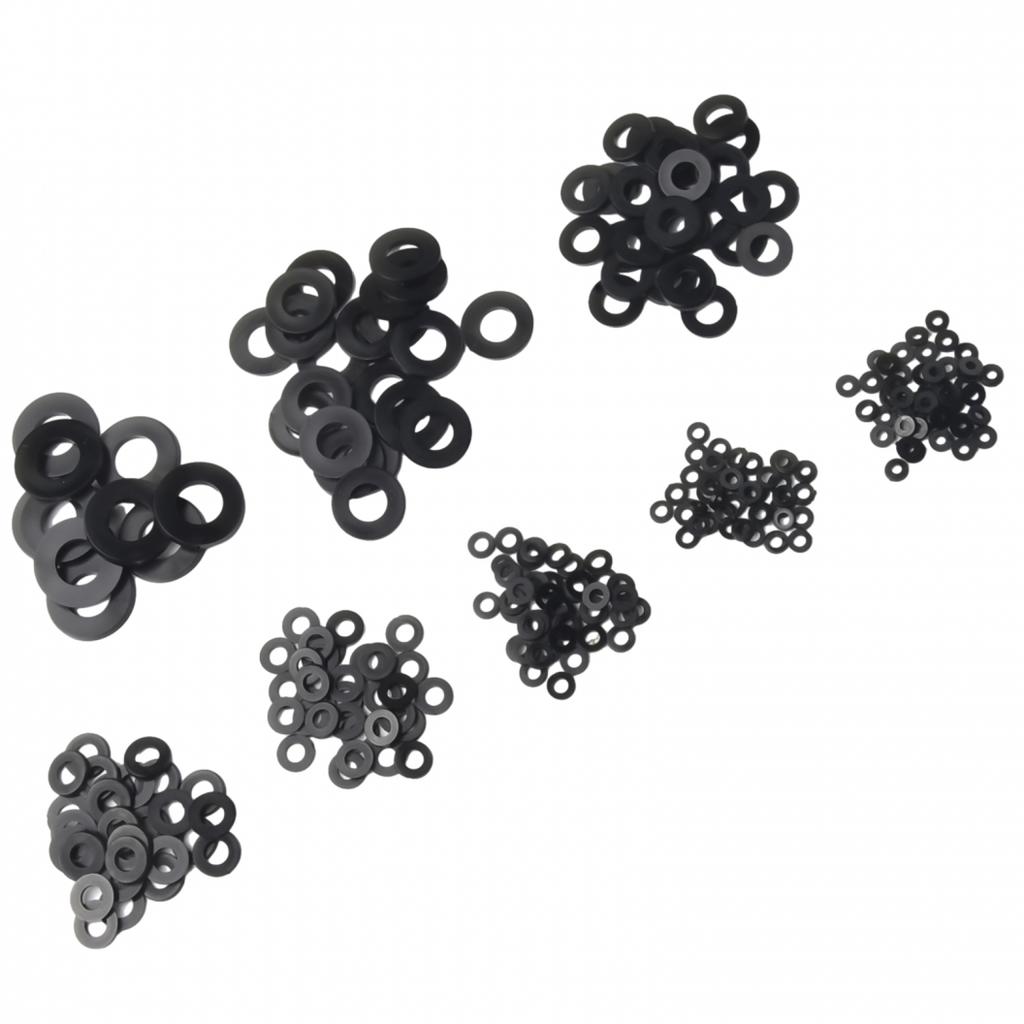 Nylon Gummi O-Ring Dichtung Schlauch M2-M10 Gummidichtung