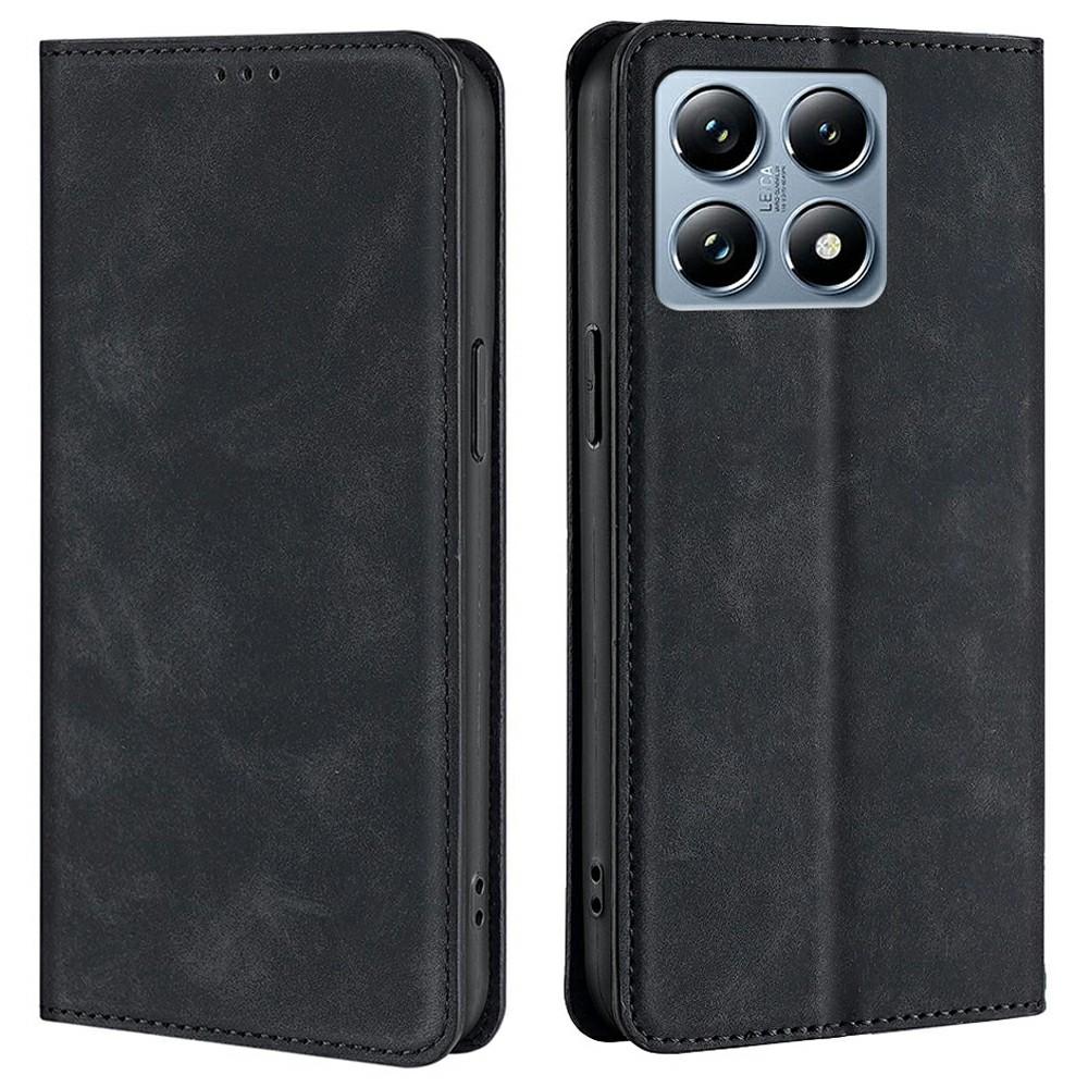 For Xiaomi 14T Pro Case Card Holder PU Leather Magnetic Closing Phone Cover