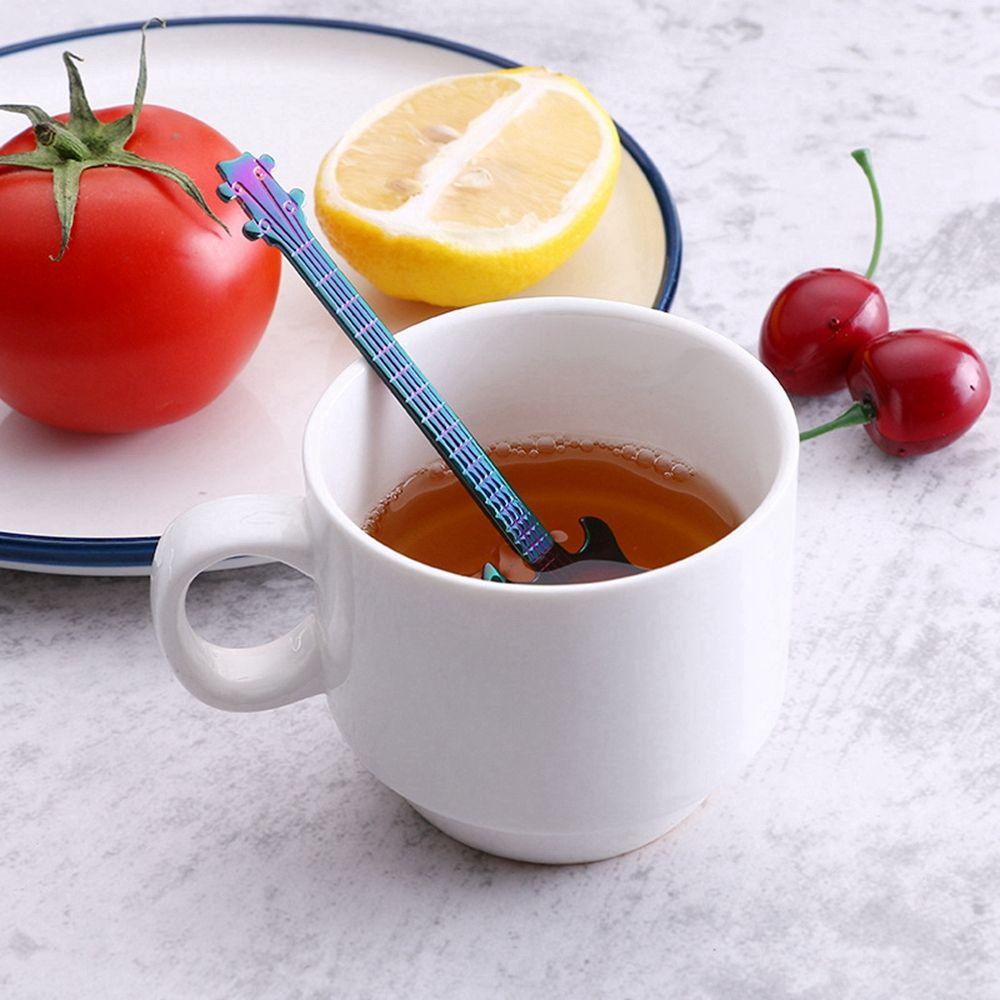 Tableware For Sugar Dessert Ice Cream Stirring Black Coffee Spoon Flatware Drinking Tool Teaspoon