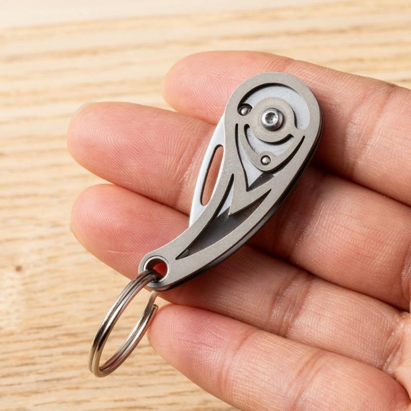 Mini Foldable Keychain Accessory