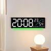 Multifunctional LED Digital Alarm Clock - Stylish Desktop & Living Room Dual Use 5527