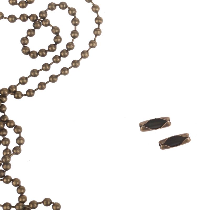 Set of 2 Ceiling Fan Chain Extenders with Connectors Bulb Pull Chain Extensions