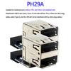 USB 2.0 Motherboard Header 9pin 10pin Motherboard to 2 Ports USB 2.0 Dual USB A 9 Pin Female Adapter Converter