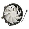 12cm CPU Cooler 3pin Interface Low Noise Strong Heat Dissipation Computer CPU Cooling Fan with RGB Lights