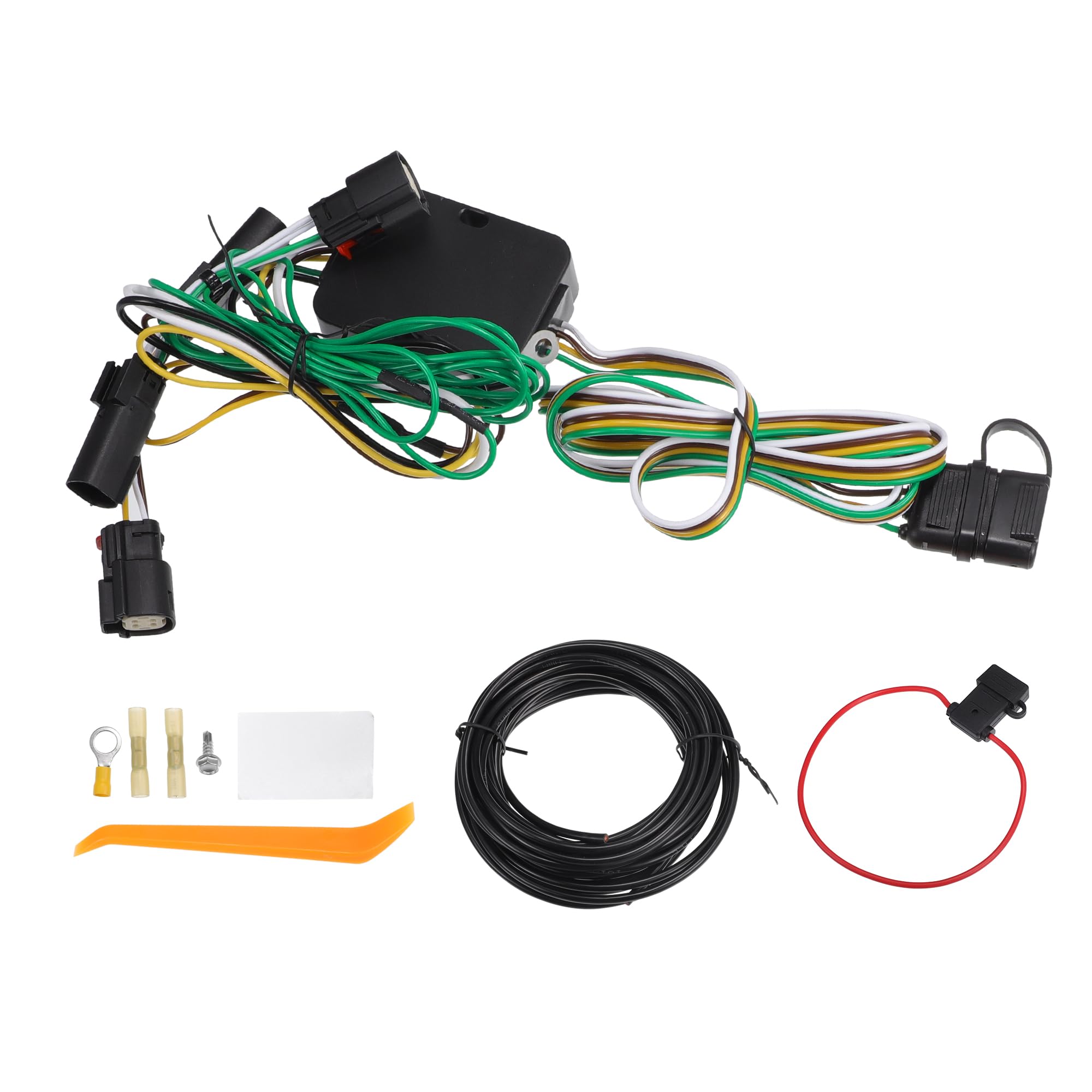 

Комплект жгута проводов прицепа INFINAUTO для Chrysler Pacifica 1 комплект 4-контактный 2017-2018, черный, чёрный