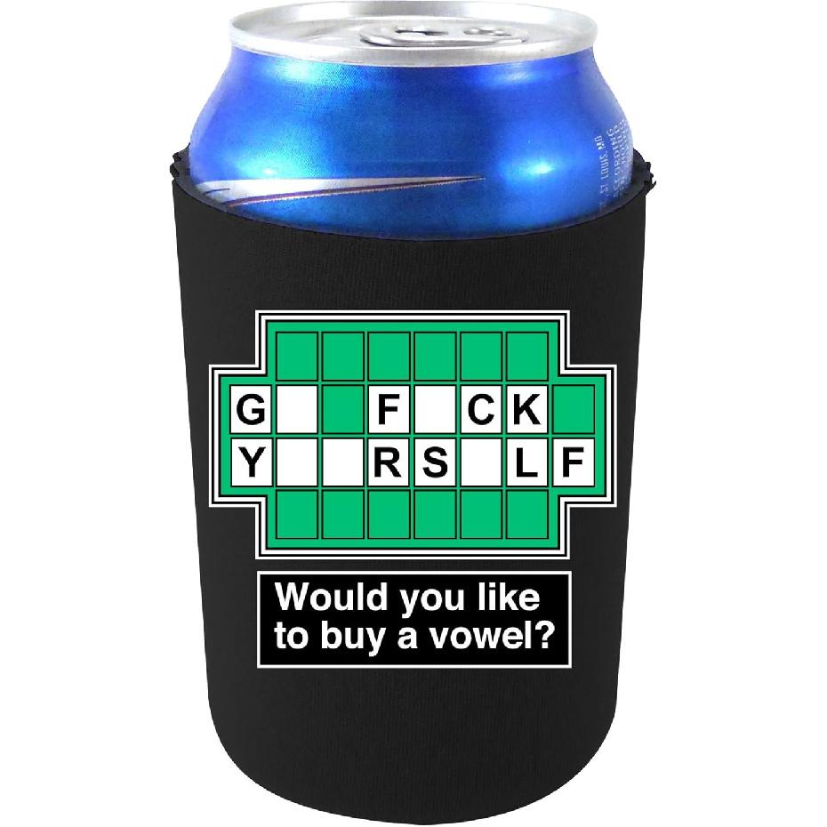 Go F Yourself Collapsible Can Coolie (1, Black) чёрный