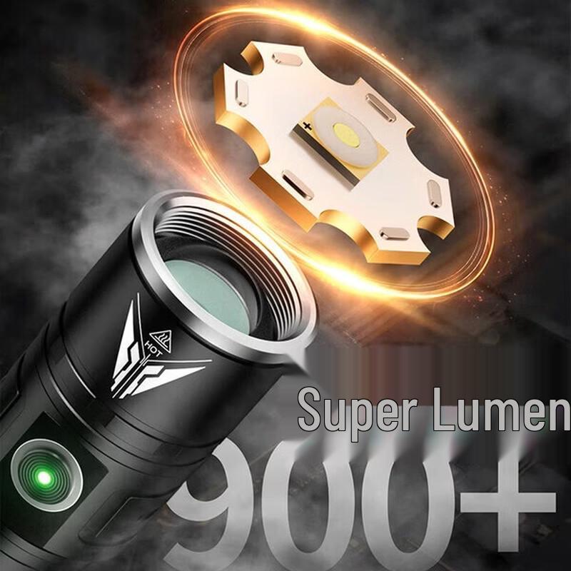SkyFire High-Intensity Rechargeable LED Flashlight