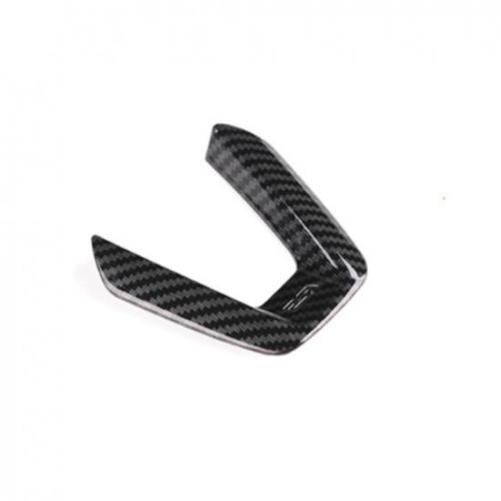 Carbon Fiber Car Steering Wheel Decor Cover Trim For Mazda 6 Atenza 2018-2022