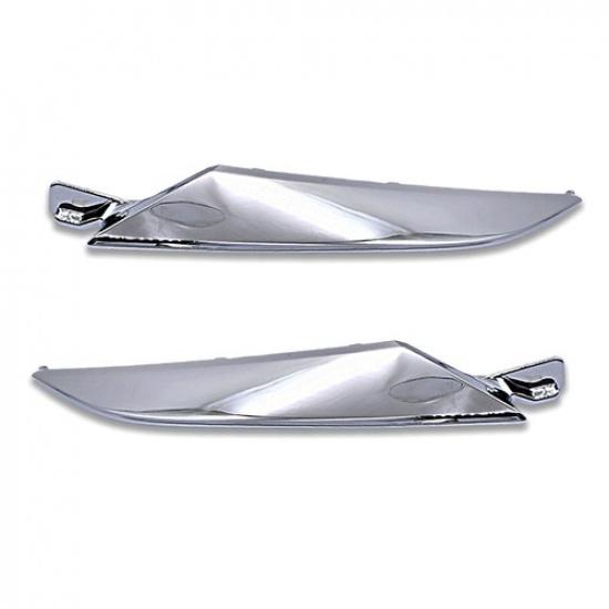 Right + Left Front Hood Grille Extension Molding Trim Fits 19-21 Honda HRV HR-V