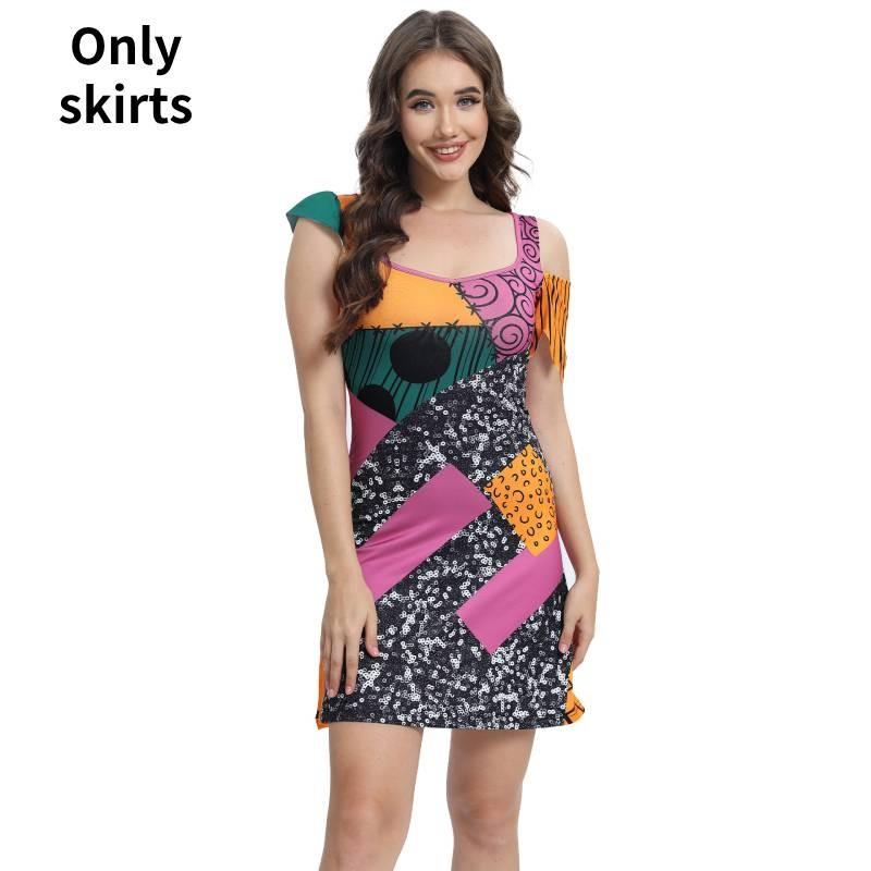 The Before Nightmare Christmas Halloween Cosplays Dress Clothing Plays Role