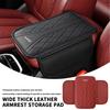 Für Dongfeng Motor Auto Armlehne Seitenaufbewahrungsabdeckung Leder Organizer Box Matte DFM Aeolus ax3 k01 Ax5 580 DFSK Glory 360 Cefiro