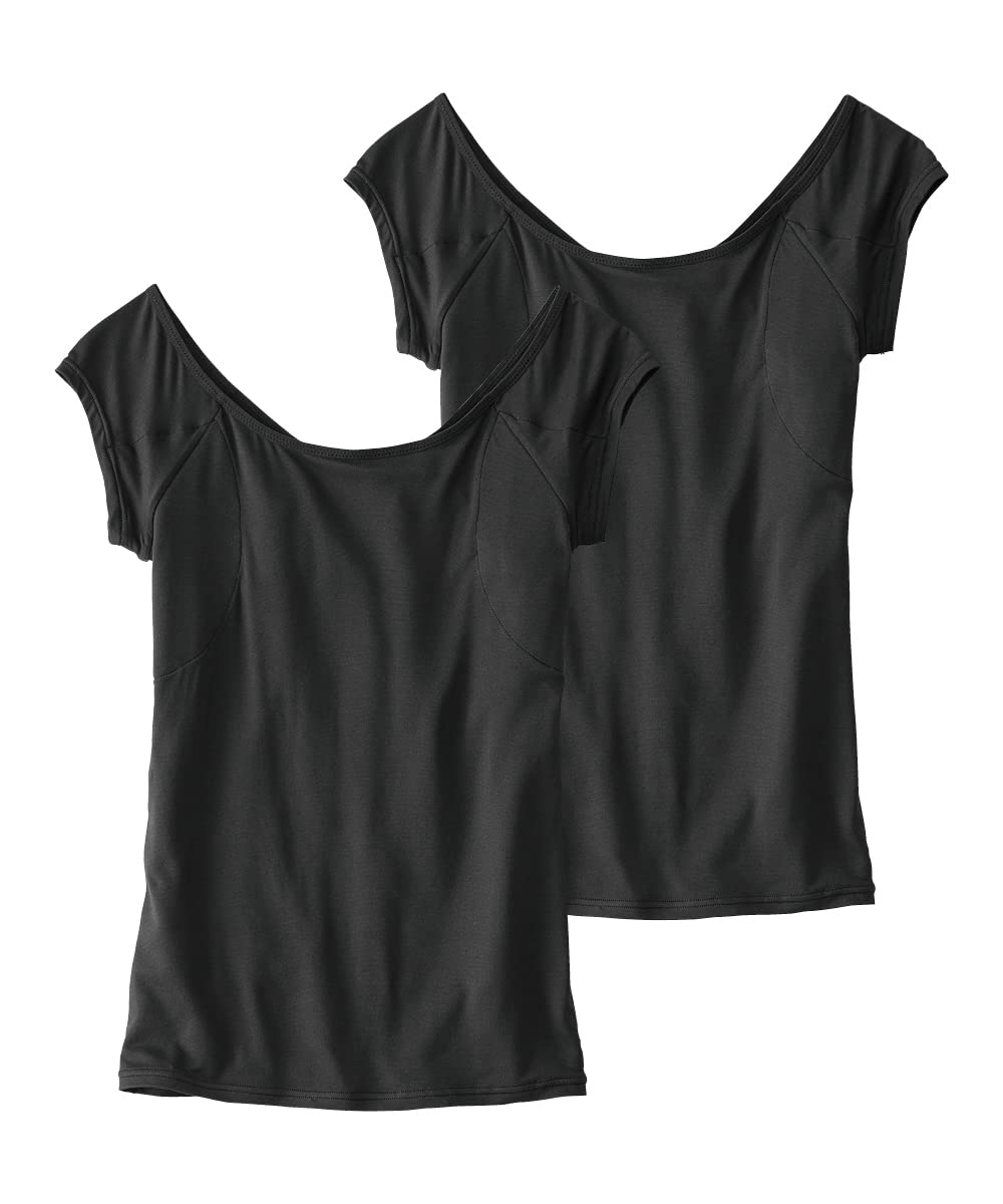 

Nissen Takiasen Внутренний топ с французским рукавом, дезодорирующей лентой и УФ-защитой, размер L, футболка, влагоотводящий, быстросохнущий, впитывающие пот подкладки, 2 штуки