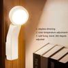 Multi-function Rechargabe Touch Table Lamp Modern Small Tricolor Dimming Desk Light for Living Room Bedroom Study Dormitory