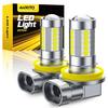 AUXITO H8 H11 H16 H9 LED Fog Lamp Vehicle Inspection