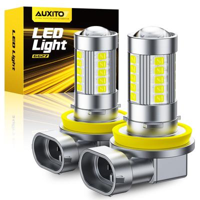 AUXITO H8 H11 H16 H9 LED Dimljus Fordonsbesiktning