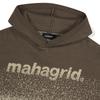 MAHAGRID Basic Logo Ombre Knit Hoodie Brown(Mg2Dfmk630A)