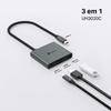 USB Hub with 100W Power and One USB Plug Compatible with Windows Linux iPad Chrome and Nintendo UH3020C TP-Link Type-C 3-Port 4K@60Hz HDMI, High-Speed
