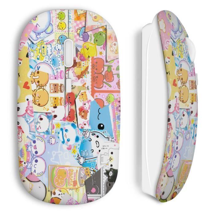 Souris sans fil Kawaii Melting pot