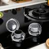 Universal Gas Stove Knob Safety Cover with Anti-Touch Safety Lock Design To Effectively Prevent Accidental Ignition