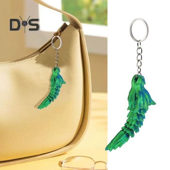 Брелок для ключей с костяным драконом — фото 12