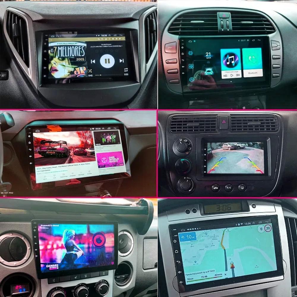 BOSSCAR 4core 2 Din Car Radio Androidauto Carplay Android 11 4G GPS Car Audio 7"/9"/10" WIFI BT IPS Automotive Multimedia Player