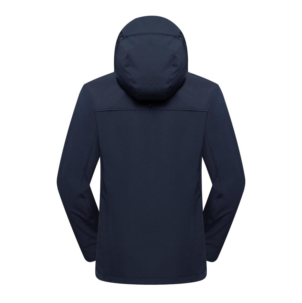 Unisex Softshell Windbreaker: Windproof, Waterproof, Fleece-Lined Jacket for Autumn/Winter