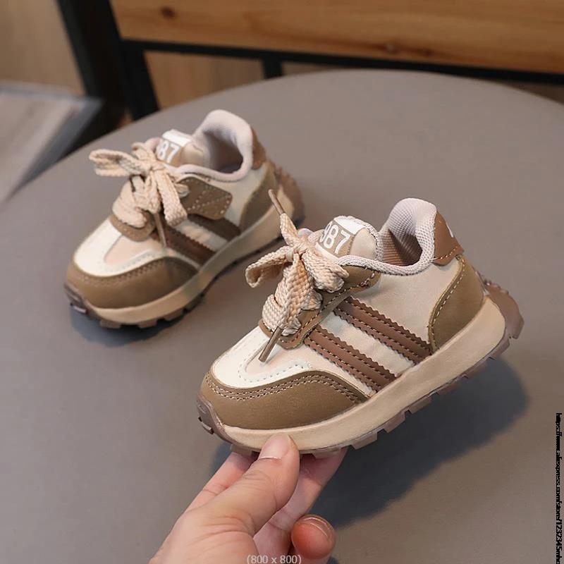 Kids Sneakers for Girls Boys  Fashion Thick Bottom Toddlers Casual Shoes