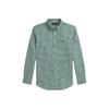 Polo Casual Shirt Plaid Button Down Long Sleeve Slim Fit Kids Tops 323979323-001