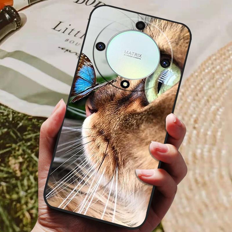 For Honor Magic 5 Lite Case Magic5 Lite Silicone Soft Shockproof Bumper Back Cover For Honor Magic 5 Lite Cover Case Coque Funda