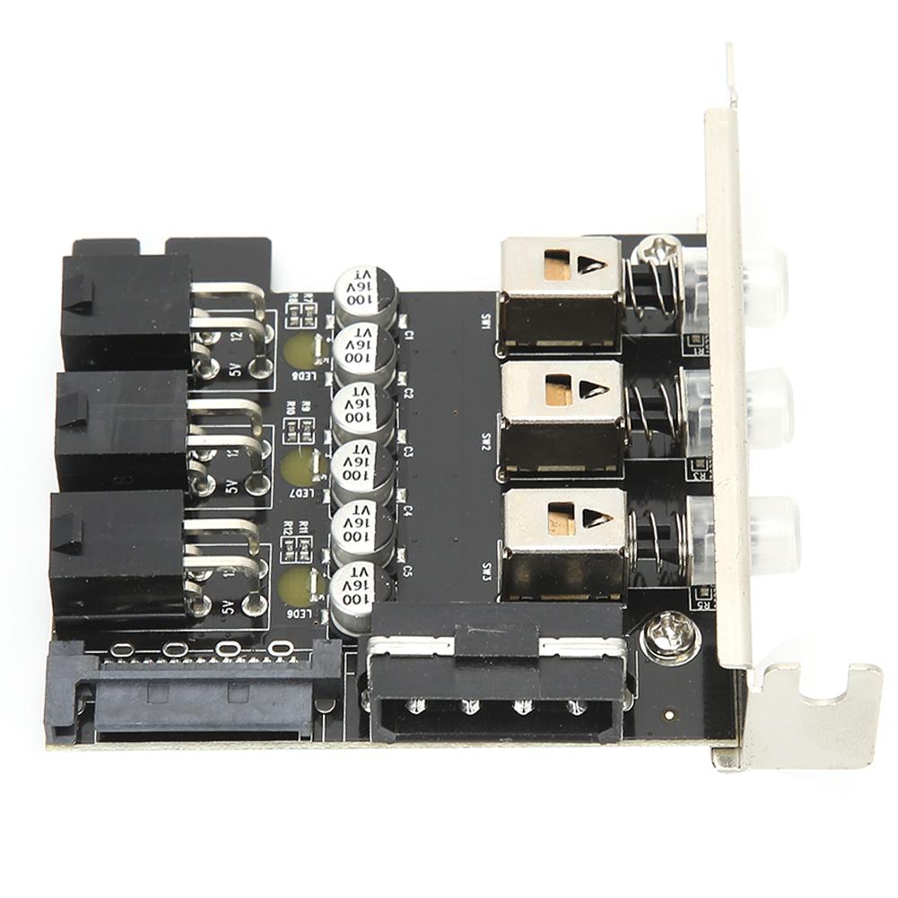 Desktop PC Expansion Controller MultiSystem Switching Optical Drive Support 80mm Half Height CHASSIS HTPC(PH33 )