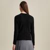 Zhaojun Women's Thin Cable Knit Cashmere Half-Turtleneck Sweater