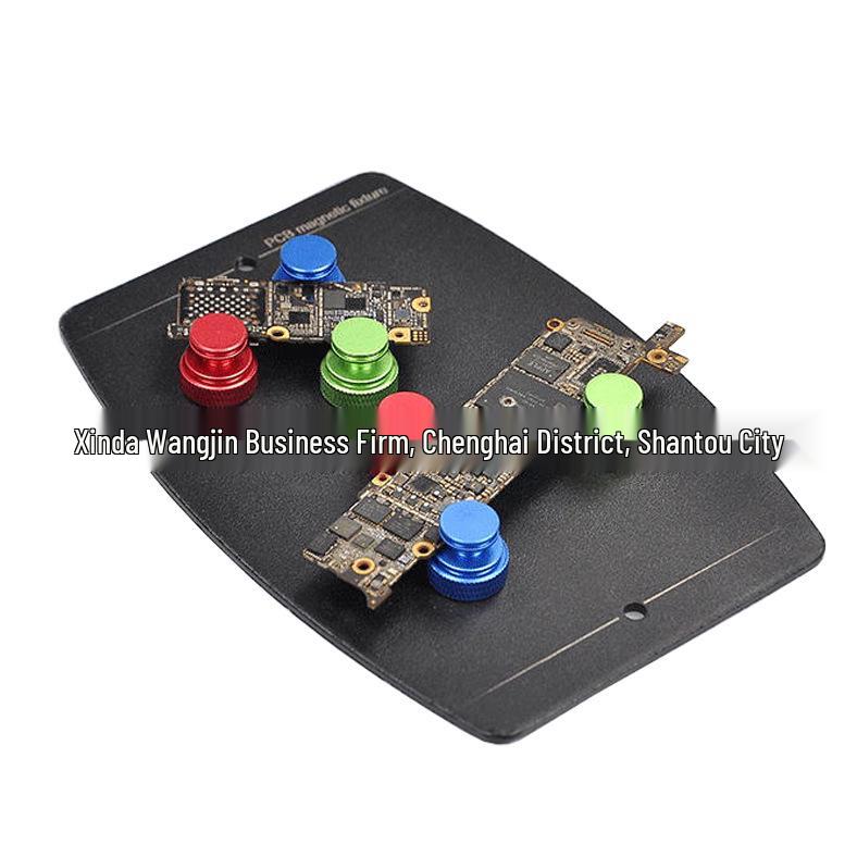 Mobile Circuit Board Repair Station with Magnifier & Alligator Clips