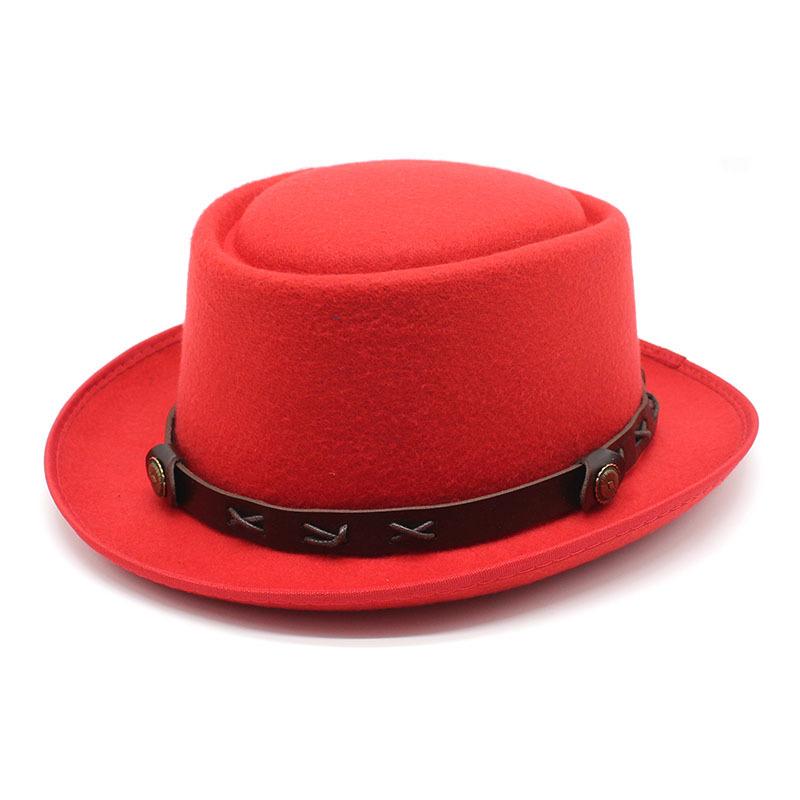 Woolen Hat Children'S Classic Versatile Top Hat Model Catwalk Stage Performance Jazz Hat