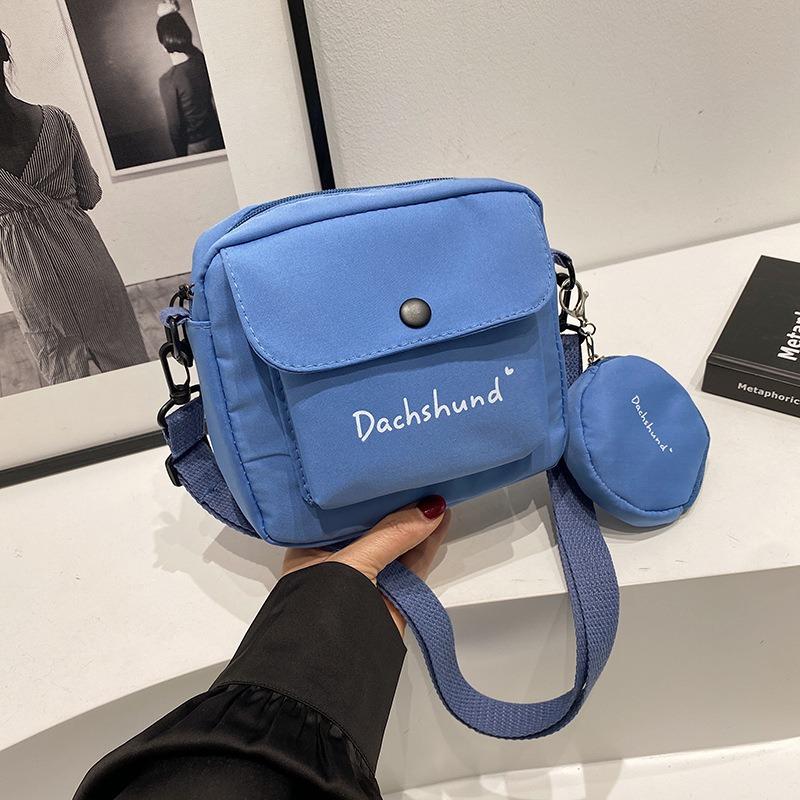 Bags Women's Messenger Bags Student Fresh and Sweet Small Square Bags Versatile Shoulder Bags Mother and Child Bags