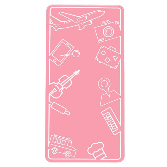 

Гибкий откидной держатель для мобильного телефона Портативная искусственная кожа с функцией громкой связи Гибкая универсальная подставка для мобильного телефона для планшета Все необходимое для путешествий в самолете Аксессуары для телефонов розовый