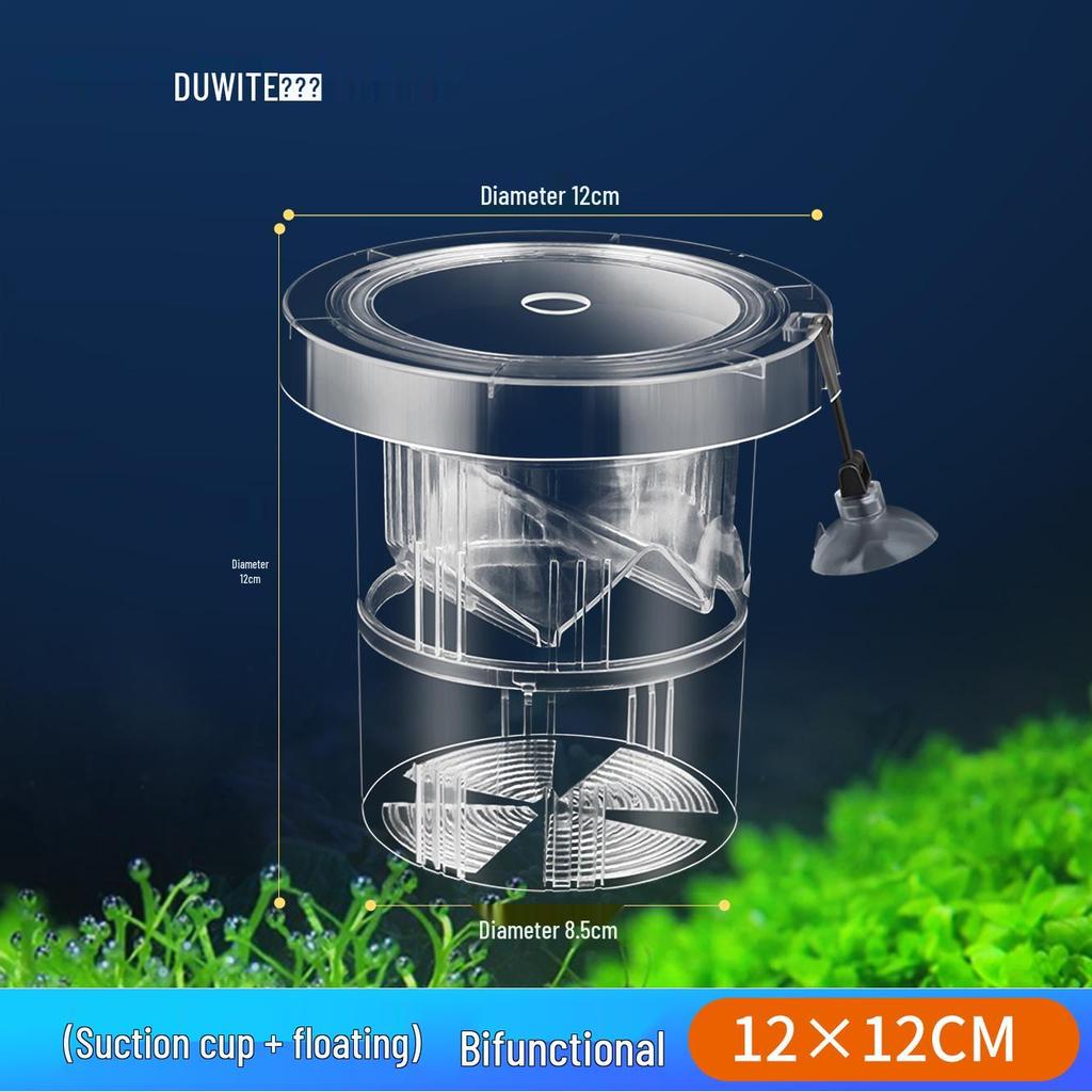 Guppy Fish Breeding Box for Small Fish, Fry, and Betta - Aquarium Isolation Tank