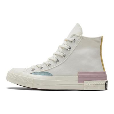 Chuck Taylor All Star lata 70. Modne Wysokie Espadryle Damskie Białe Różowe