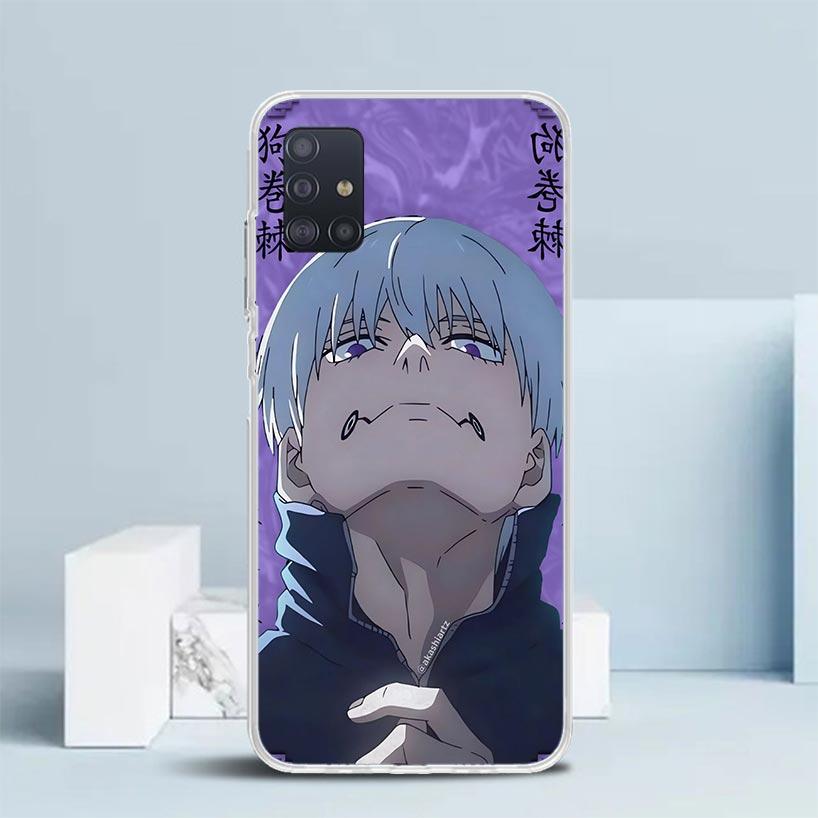 

Kaisen J-Jujutsu Inumaki Toge Phone Case For Samsung Galaxy A52 A32 A22 A12 A51 A50S A30S A10S Note 20 Ultra 10 S10 Plus A31 A20 Samsung A30S
