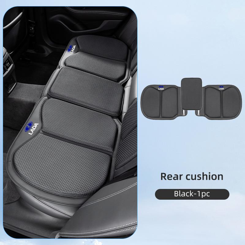 AHTFPU1 Car Seat Cover Front Rear Seat Ice Silk Cushion Pad Protective Mat For Lada Vesta Niva Samara Kalina Largus Priora Xray