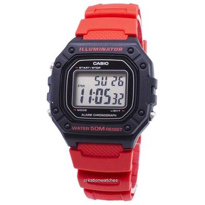 Orologio da uomo digitale W-218H-4BV W218H-4BV per ragazzi