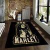 Vintage Bob Marley Rug Suitable for use as an anti-slip game mat for living room and bedroom sofas