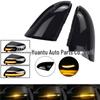 LED Sequential Turn Signal with Puddle Lights for Dodge Ram 1500/2500/3500 Rearview Mirror