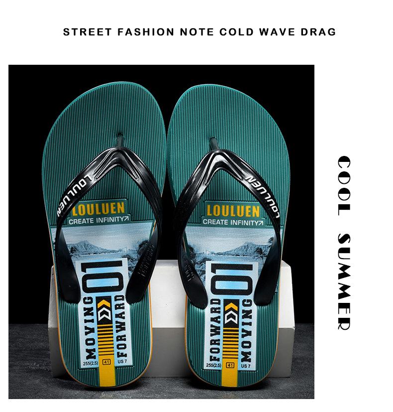 Men's Trendy Non-Slip Flip-Flops for Home and Beach - 2025 Summer Collection